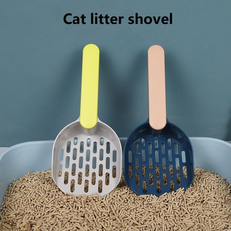 Huisdier Kattenbakvulling Scoop Filter Kattenbakvulling Kat Stront Schoonmaken Tool Dubbele Kleur Abs Kat Stront Schop