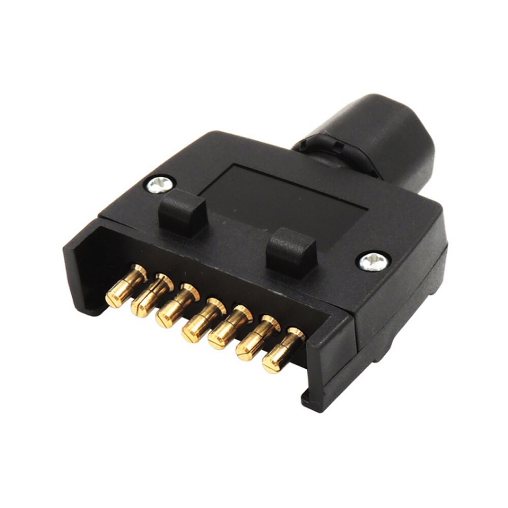 7-Pin Plug Trailer Adapter Waterdichte Truck Licht Connector Plug Voor Caravan Trailers Adapter Auto Socket Batterij Connectors