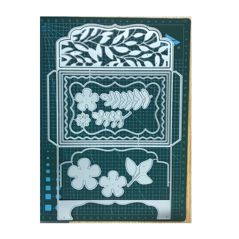 Konvolutt brette ramme metall skjære dør sjablonger til diy scrapbooking preging fotoalbum dekorasjon papir kort håndverk stanse