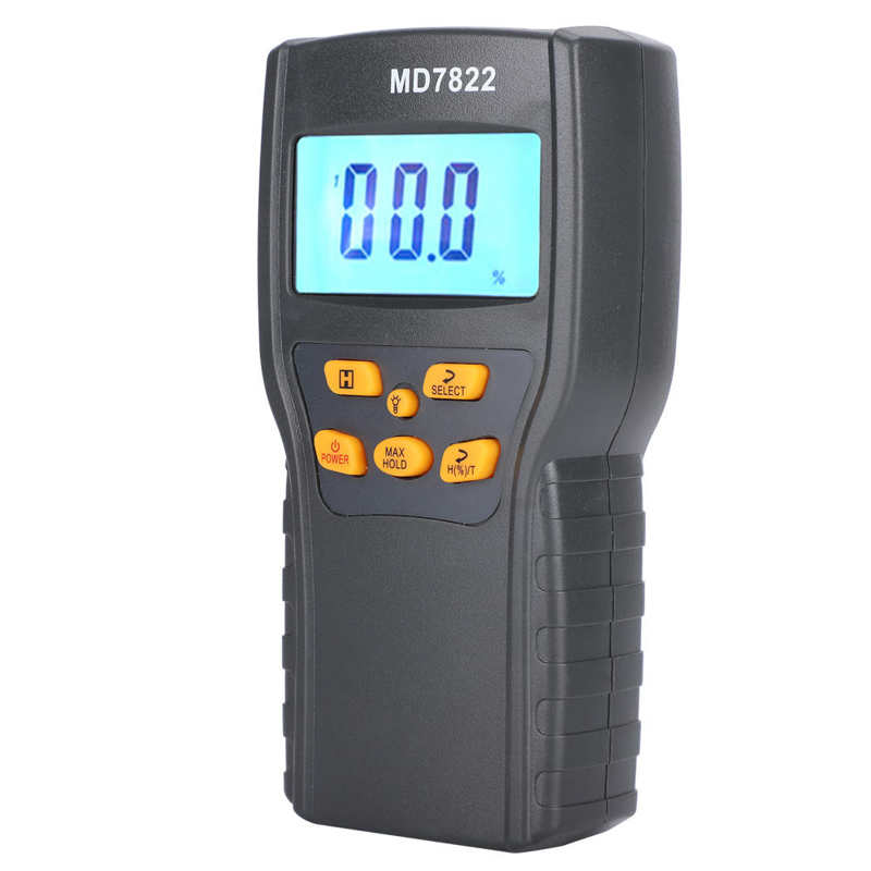 Moisture Meter with Long Probe Digital Grain Wheat Rice Corn Moisture Measurement Tool