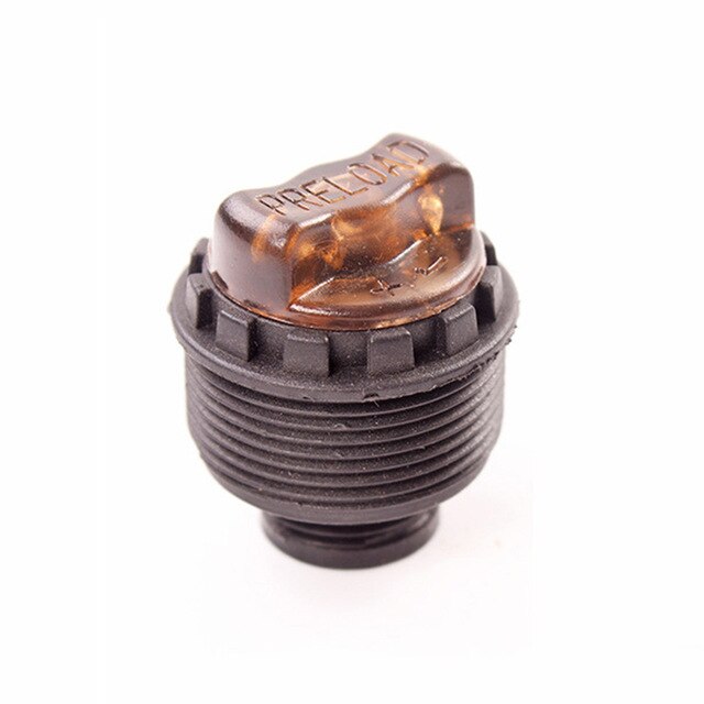 Durable Bicycle Front Fork Repair Parts XCR/XCM Oil Bar Base Screw Rod Adjustment Knob Kit Spring Base Screw Rod Cap Set: 6