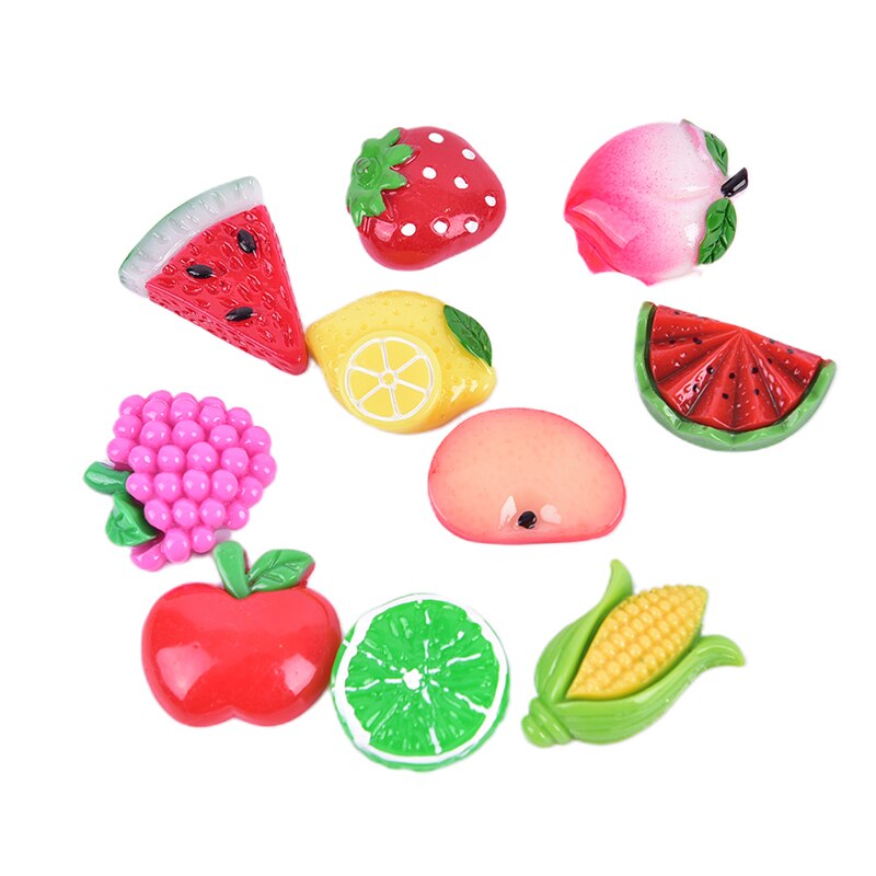 10PCS home decor magnet Fruits stickers fridge magnet Home decor Fridge stickers Mini fridge refrigerator sticker For Home