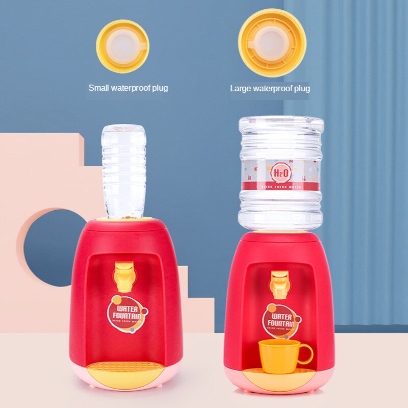 Bambini Cucina fingere Giocattoli mini Distributore di Acqua del Giocattolo di Simulazione Giocattolo Apparecchio di Ruolo Cucina Giocattolo Bere Giocattoli per Il Capretto