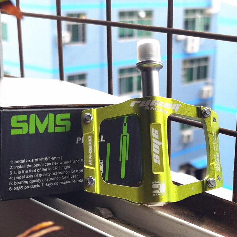CNC-plataforma antideslizante para bicicleta de montaña, piezas ultraligeras de 3 rodamientos, AL6061,