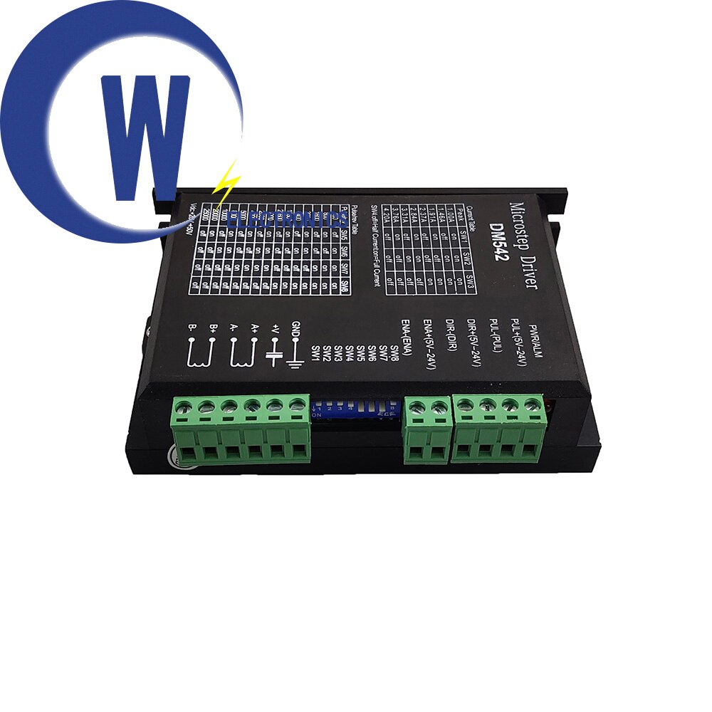 DM542 Stepper Motor Controller Leadshine 2-phase Digitale Schrittmotor Motor Fahrer 18-48 VDC Max. 4,2 EINE für 57 86 Serie Motor.