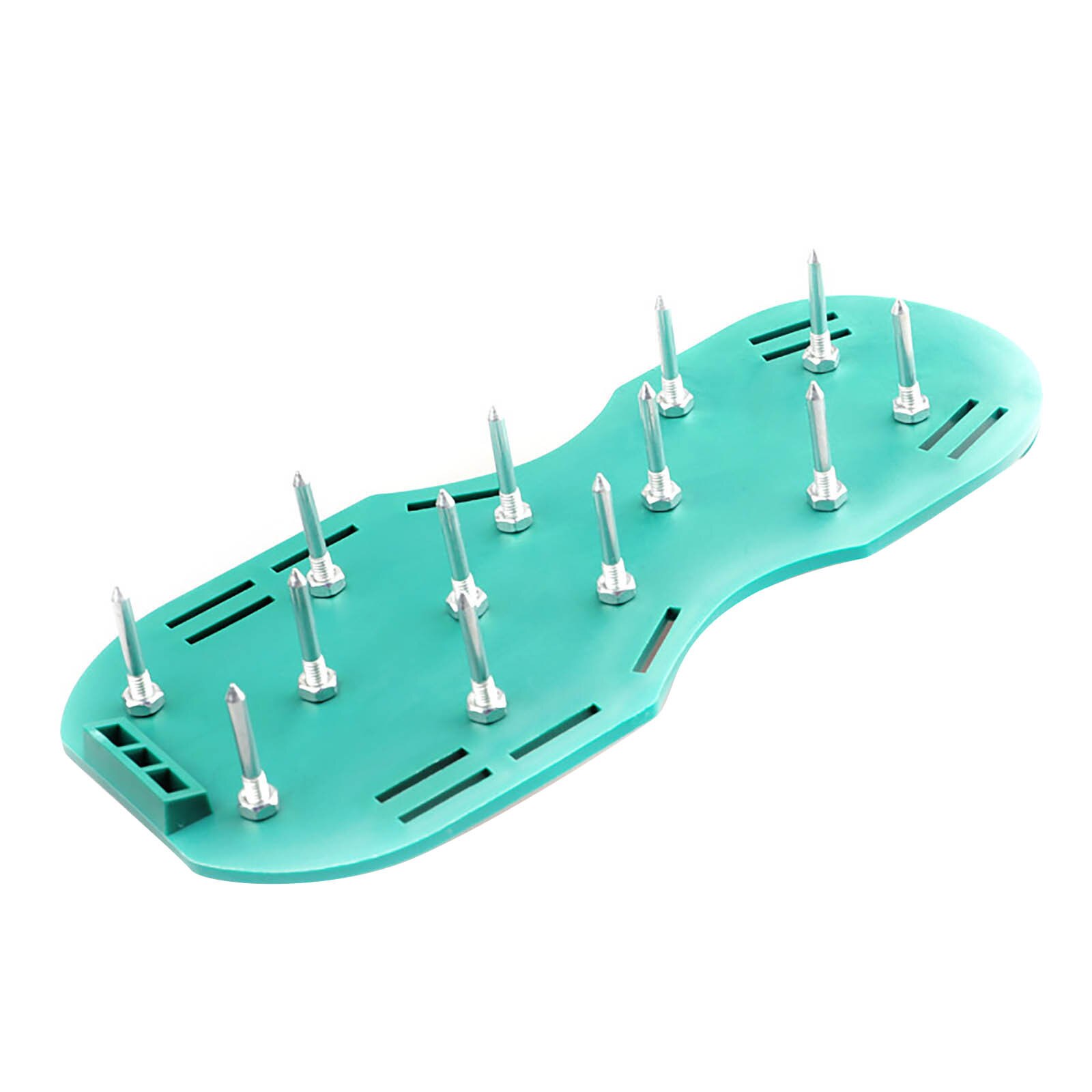 Lawn Aerator Spike Shoes with Heavy Duty Metal Buckles, 4 Adjustable Straps and Sharper Spikes for Effective Soil Aeration