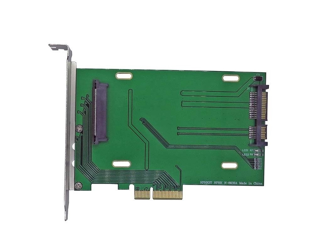 PCIe x4 to U.2 SFF-8639 MZ6ER400HAGM OCZ Z-Drive 6000 ZD6000-800GB ZD6000-1600GB ZD6000-3200GB 2.5" NVMe PCIe SSD adapter card