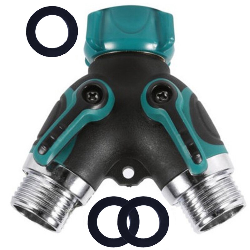 Waterproof Mini Drip Irrigation Timer Garden Water Timer Digital Irrigation System: 2 way