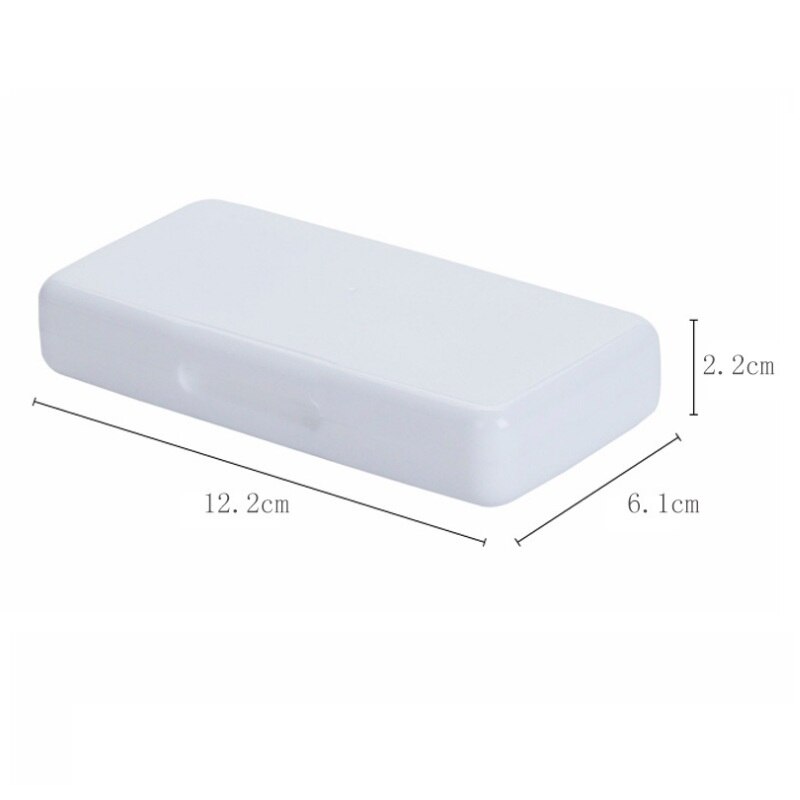 Transparent Memory Card Case Box Storage Holder 6 SD 6TF Micro SD 12Card Cards Hard Bag Waterproof plastic shaped 6TF+6SD