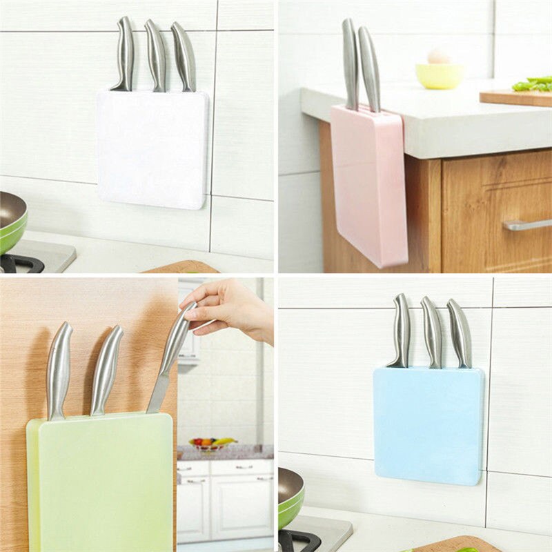 Juego de bloques de almacenamiento de cuchillos para cocina, utensilios de cocina para colgar en la pared, con estilo, porta cuchillos de cocina