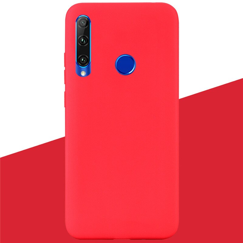 Für Honor 10i Fall Honor 10i HRY-LX1T Fall Silicon Tpu Zurück Abdeckung Telefon Fall Für Huawei Ehre 10i Honor10i 10 ich 6,21 Abdeckung Coque: 3 Red