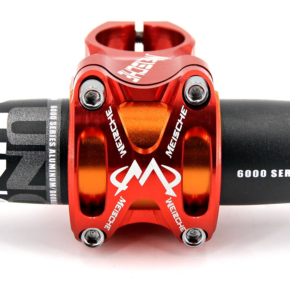 MEISCHE MTB mostek rowerowy 0 stopni 31.8/35mm aluminium macierzystych MTB Góra mostek rowerowy 50mm krótki kierownica macierzystych dla 28.6mm widelec rowerowy