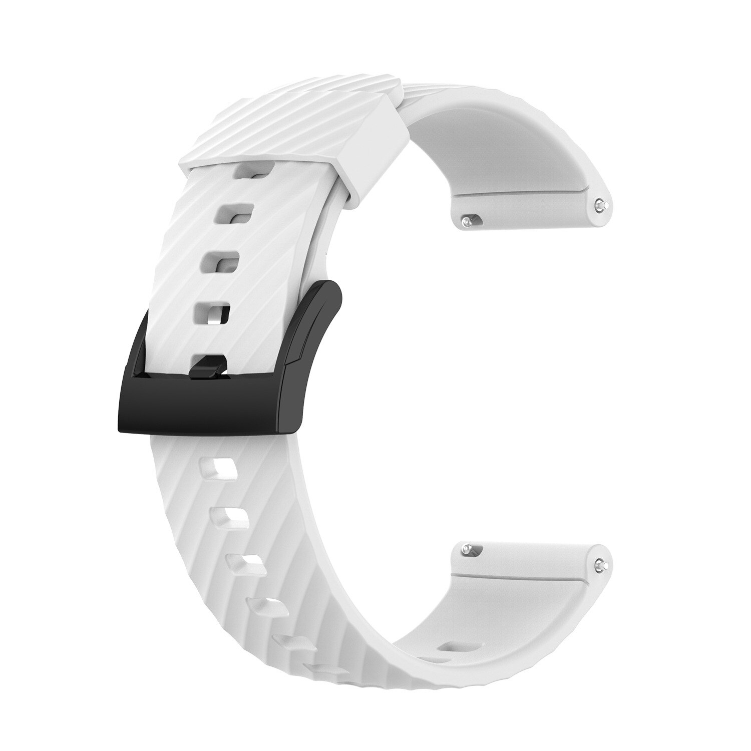 Gummi Uhr Band Für Suunto 7 Suunto 9 Armband Armband Weiche Silikon Uhr Strap Für Suunto 9 Baro/9 spartan/9 GPS Band: White