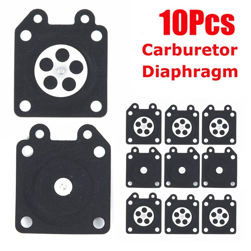 10pcs Chainsaw Carburetor Metering Diaphragm For Walbro 95-526 95-526-9 95-526-9-8 Diaphragm Gaskets For Repairing Carburetor