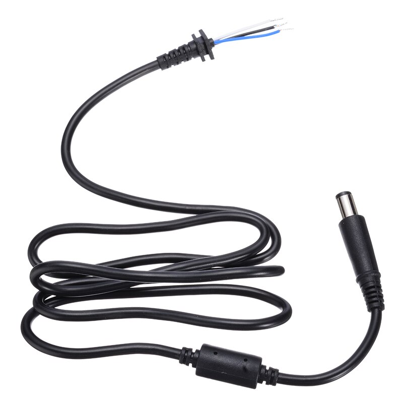 7.4X5.0mm Dc Jack Tip Plug Connector 1.2M Tip Plug Connector Met Kabel Adapter Voor Hp Voor Dell Laptop Vj