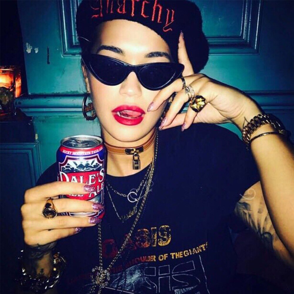 Dames zomer klein montuur all-match zonnebrillen glazen skibrillen vintage brillen glazen brillen outdoor brillen