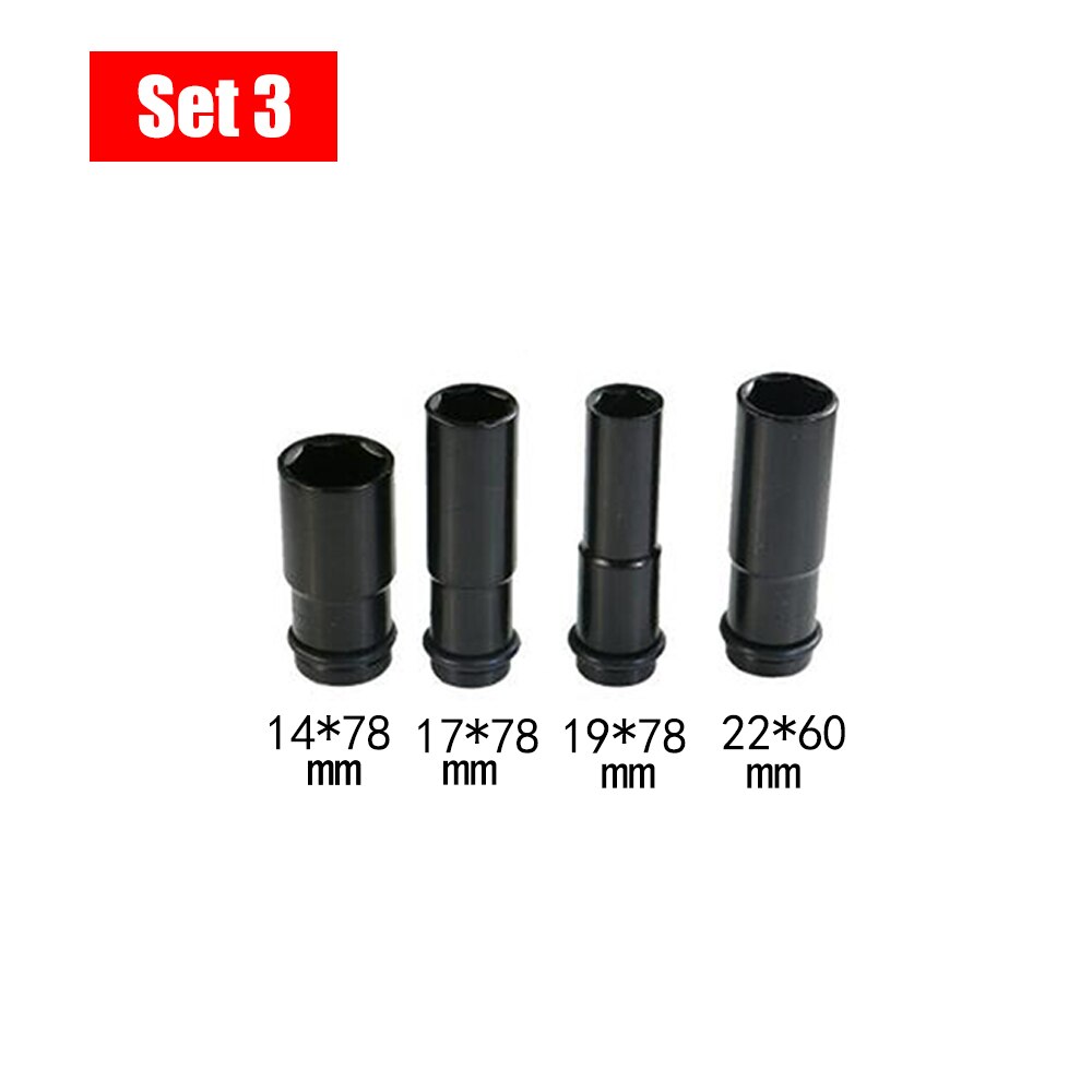 1Set Electric Wrench Socket Electric Drill Impact Drill Wrench Screwdriver Hex Socket Head Kit for Power Tool Wrench Drill: Set 3