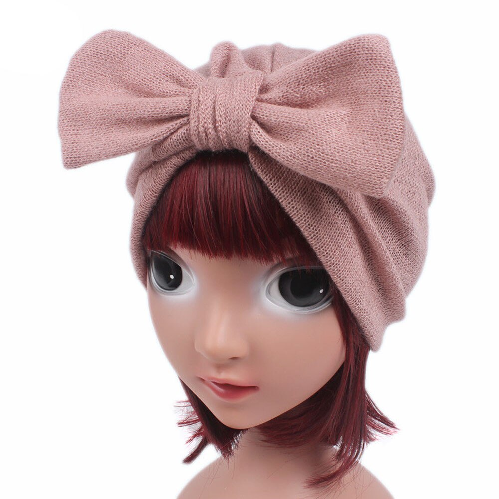 Children Baby Girls Boho Hat Beanie Scarf Turban Head Wrap Cap Hair Band Accessories Headwear Hair Accessories Suit 0-24M: PK