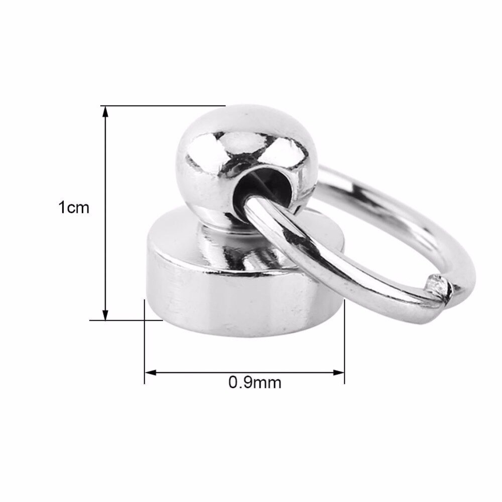 10 stks/set Messing Klinknagel Studs Schroef Terug Ronde Ring DIY Craft Leathercraft Onderdelen Klinknagel Stud Schroef Klinknagel Accessoires Grote