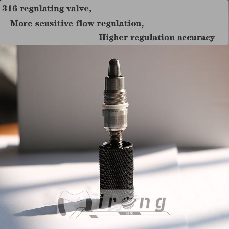 Lzm -15zt 316 reguleringsventil akryl væskerotameter luftflowmåler flowmåler 0.1-1 nm 3/ h  to 4-40 nm 3/ h
