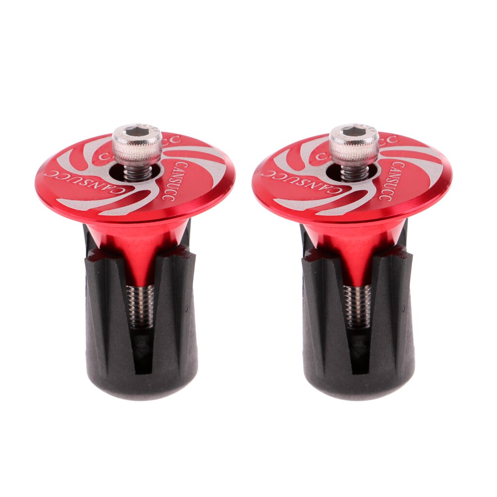 2pcs Handle Grip Bar End Plugs Handlebar Plugs for Road Bike Mountain Bike