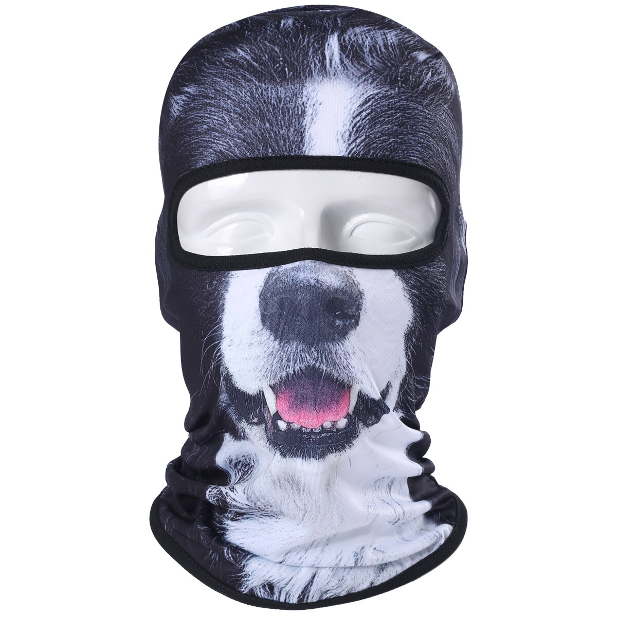 3d djur katt hund cykel hattar balaclava halloween snowboard vintervärmare vindtät hjälm liner helmask för män kvinnor: Bnb 117