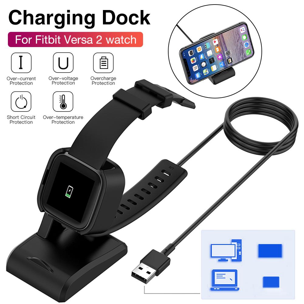 2-pack Oplaadkabel Voor Fitbit Charge 5 – Handige USB-lader Als Vervanging 4 miniatura