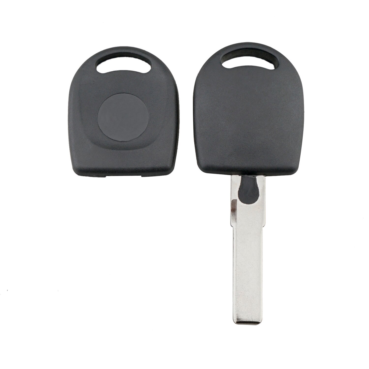 Qwmend 1x 10x 20x blank bil fjärrnyckel skal fob för volkswagen  b5 passat transponder nyckel  hu66 blad utan chip
