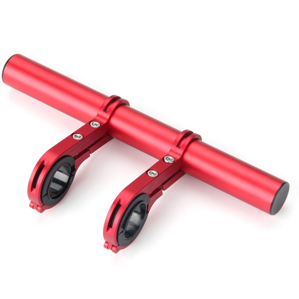 Bike Headlight Clamp Extension Bracket Multifunction Bicycle Handlebar Extender Biking Portable Dustproof Cycling Parts: Red