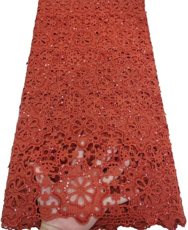 Nigerian laces Fabric With Sequins African Cord Laces Fabrics,Nigerian Guipure milk silk Lace Fabric For Wedding YTB114