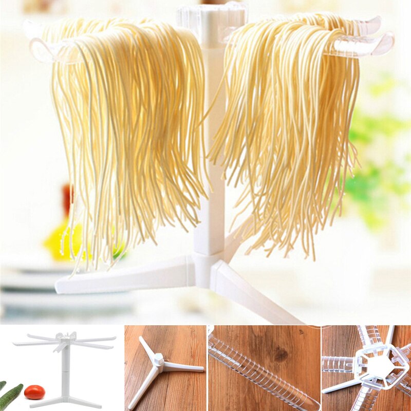 Support De Séchage De Pâtes - Rack Pliable Pour Un Rangement Facile Avec 16 Bras Sechoirs A Pates Fraiches Support De Sechage De Nouilles Pour Support De Sechage De Pates Spaghetti Ect