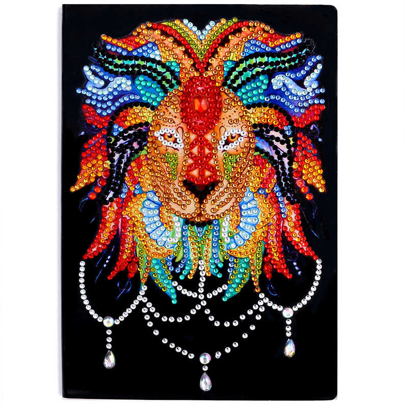 5D DIY Diamant Malerei Notizbücher Spezielle bilden Neuheiten Tagebuch Buch Diamant Stickerei A5 Mosaik Malerei Dekor: bi ji ben-25