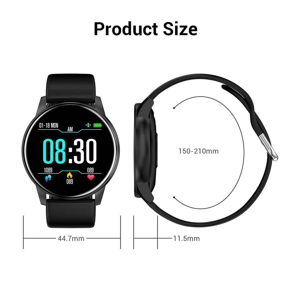 Geekbes G5 Bluetooth Slimme Horloge 1.3 Inch Mannen Vrouwen Sport Horloge Hartslagmeter Pk Q8 Q9 Iwo 8 9 smartwatch Fitness Tracker