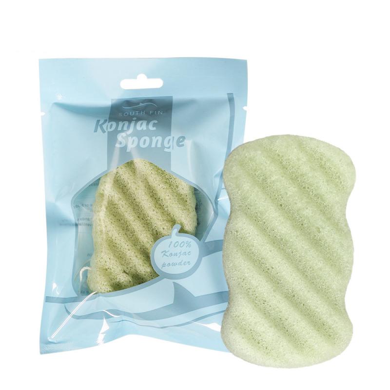 7 Kleur Natuurlijke Zachte Konjac Facial Sponge Puff Bad Spons Lichaam Dode Huid Reiniging Exfoliërende Douche Borstel Voor Kinderen En volwassenen: 04