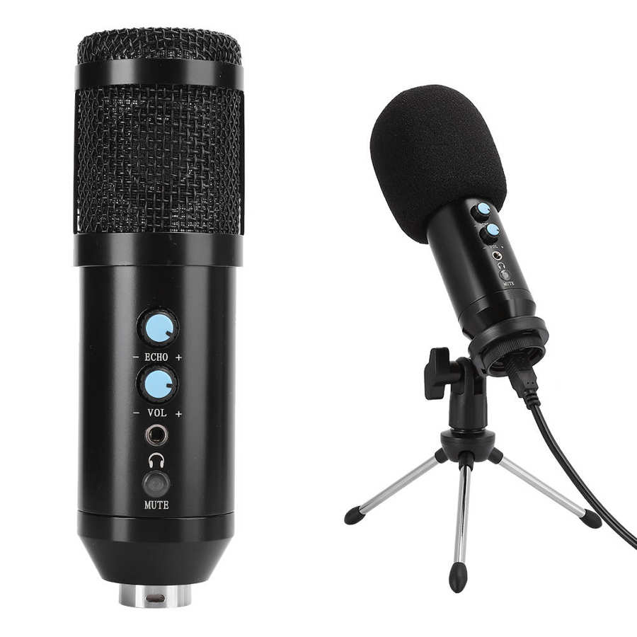 BM 858 Condenser Microphone Recording Microphone BM858 USB Computer Microphone Karaoke Microphone for Computer PC