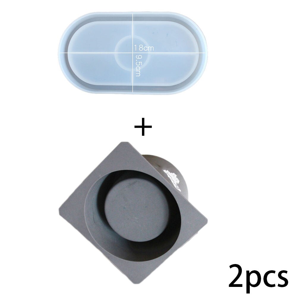 Bricolage béton pour Pot de fleur rond, DIY, pour jardinière en ciment: pot with oval mold