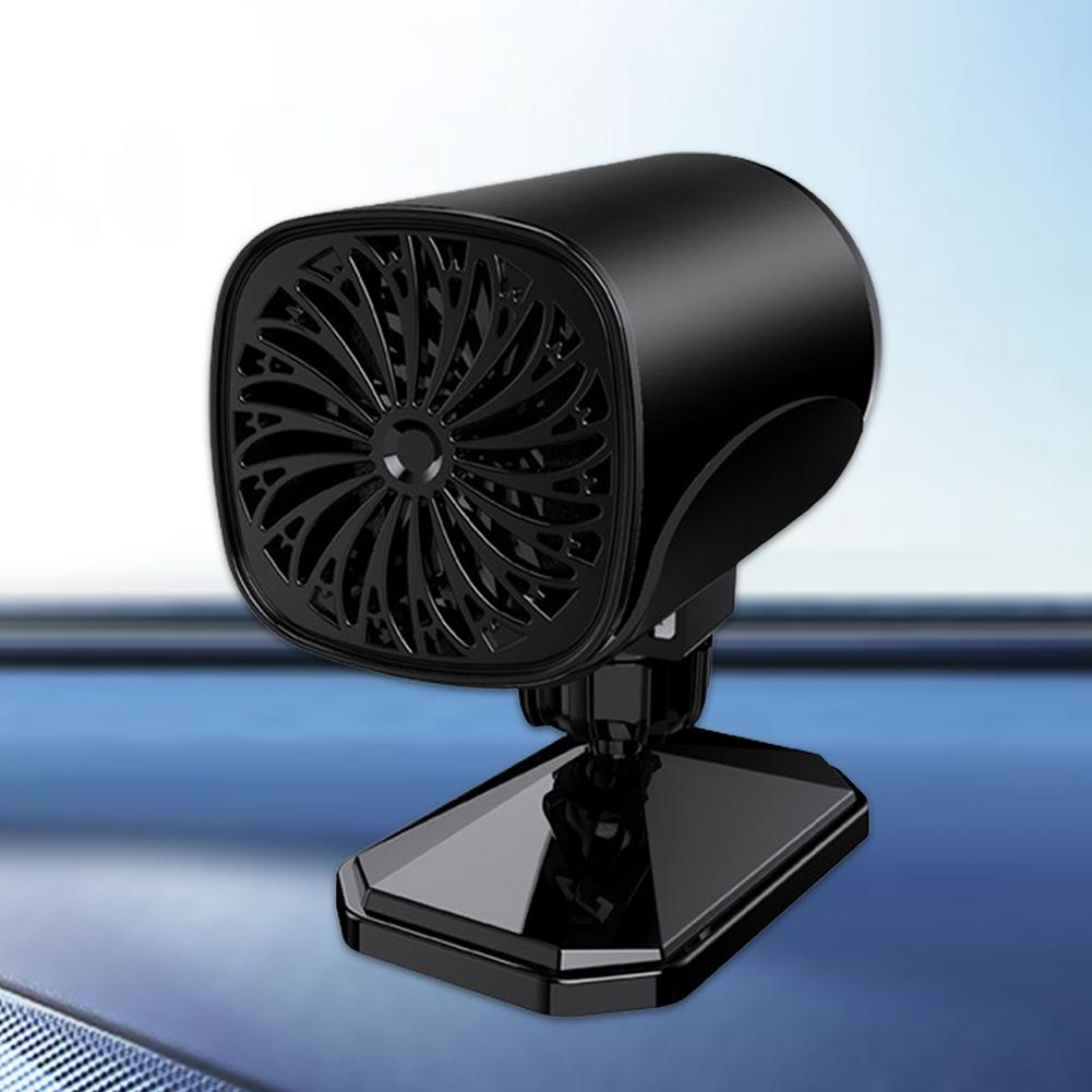 12V/24V 120W Auto Draagbare Elektrische Droger Voorruit Defogging Sneeuw Voorruitverluchting Ontdooier Winter Warmer Verwarming koelventilator