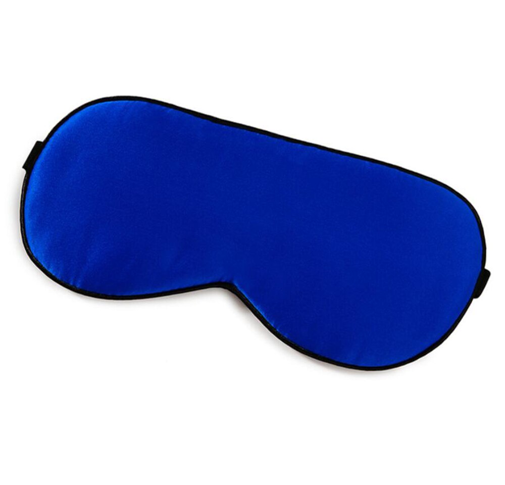 100 masque de nuit en soie masque pour les yeux en soie masque pour les yeux en soie noir confortable protection: E