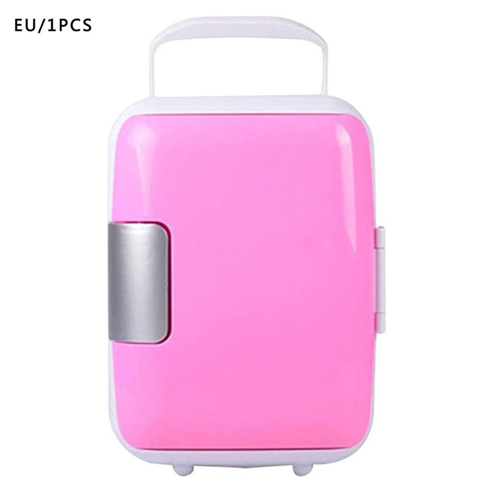4 Liter Portable Compact Personal Fridge Cools & Heats Great for Bedroom Office Car Dorm Portable Makeup Skincare Fridge