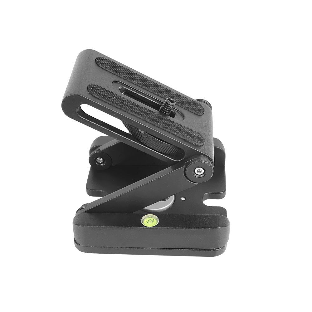 Hdrig Z Flex Tilt Statief Hoofd Vouwen Z Tilt Hoofd Quick Release Plaat Stand Mount Waterpas Voor Dslr Camera 'S telefoons