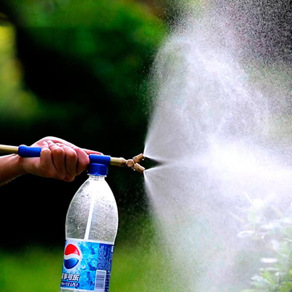 Mini bouteille de Coke pulvérisateur cuivre petite Double tête jet d'eau monsieur poche pneumatique pulvérisateur à pression jardin arrosage