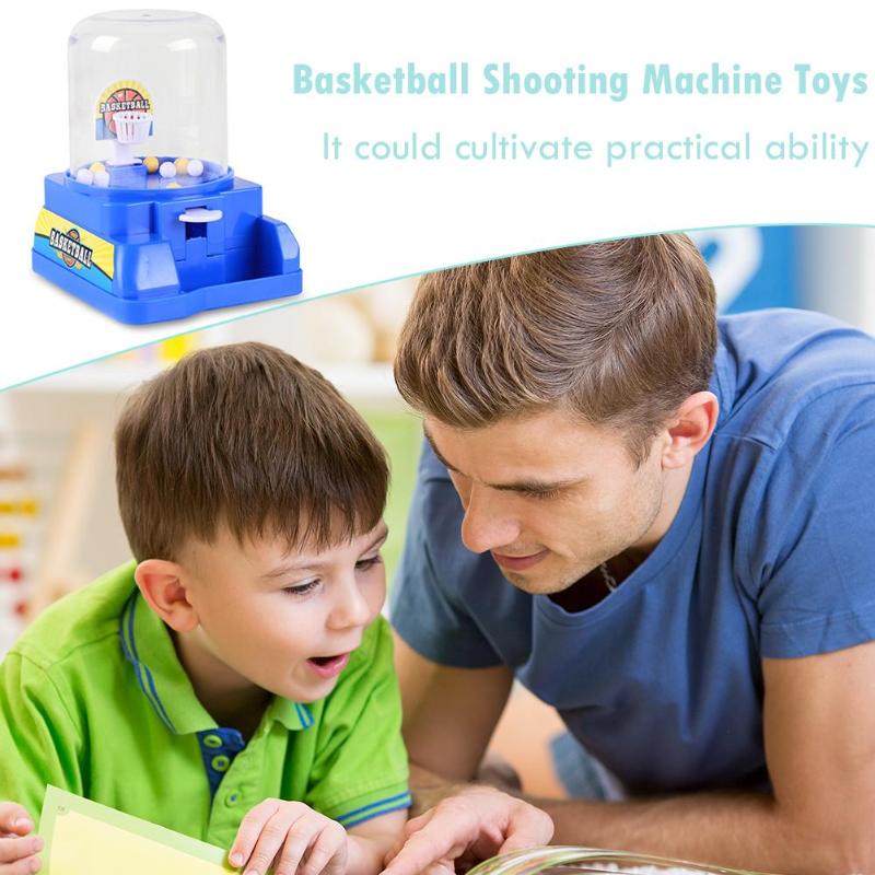 Mini Basketbal Schieten Machine Speelgoed Indoor Interactie Toys Kids