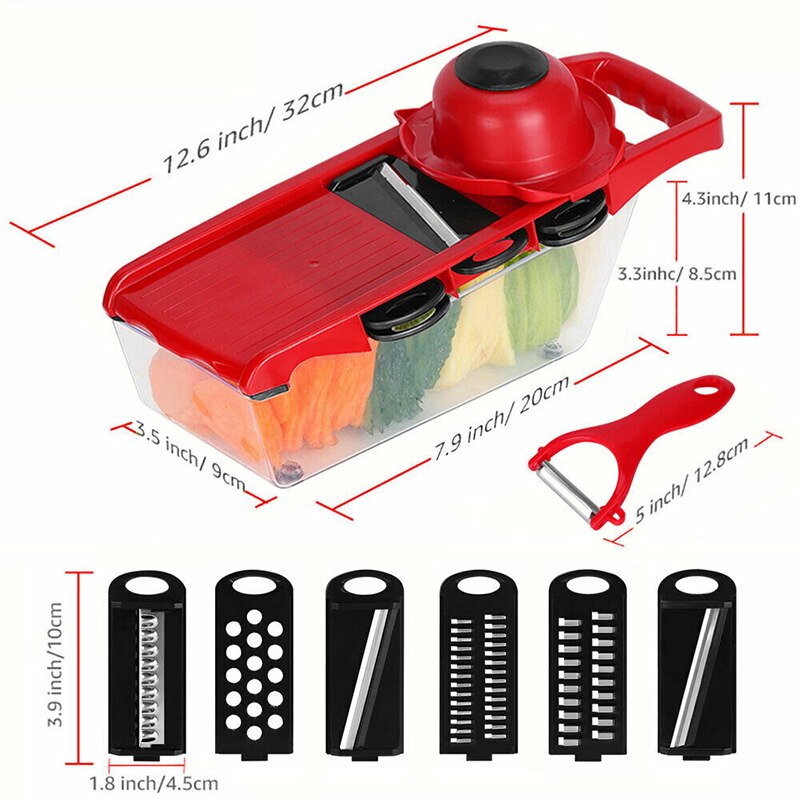 Rallador De Madera Para Zanahoria Y Verduras - Cortador Práctico, Fácil De Limpiar