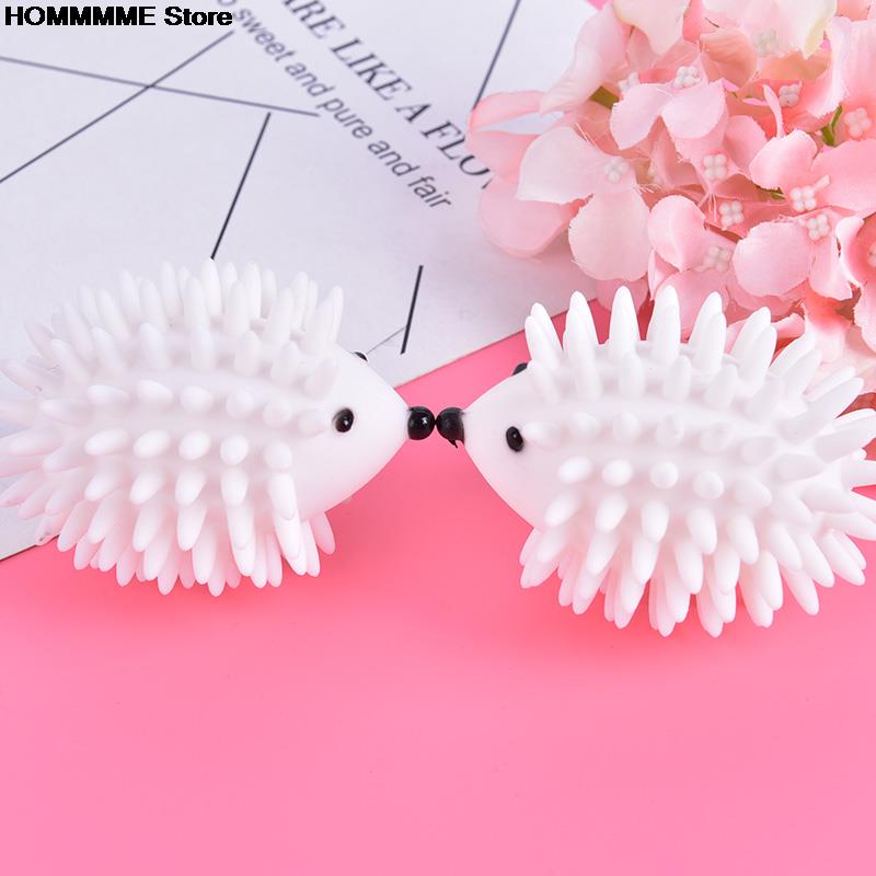 Laundry Lint Hair Catcher Floating Pet Fur Catcher for Washing Machine Hedgehog Drying Ball Laundry