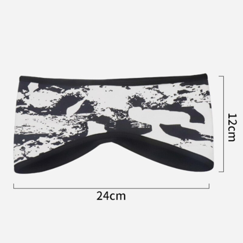 1pc winter sweatband ear warmers for women and girls, fleece ear covers, hair bands for running, cycling, skiing, outdoor sports, yoga, headscarf