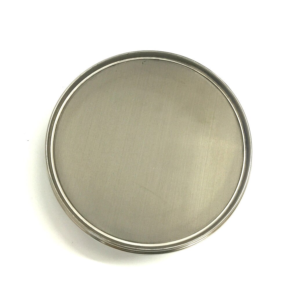 Tamis d'essai tous les 304 SUS laboratoire Standard tamis échantillonnage Inspection pharmacopée tamis R20cm 300 maille/ouverture 0.054mm 300 maille