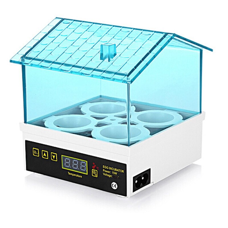 XD-4 Eggs Digital Temperature Small Brooding Hatchery Incubator Incubator with Us Plug: Default Title