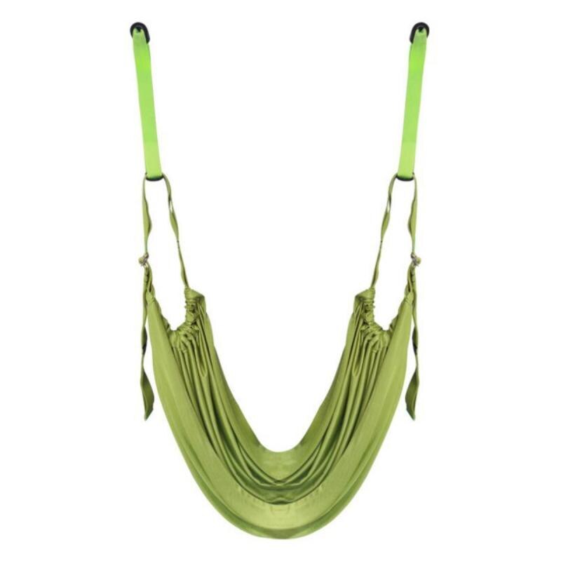 Aerial Yoga Hammock Swing Sling Home Gym Elastic Hanging Belt Trapeze Anti-Gravity Yoga Inversion Traction Device Multifunction: 02