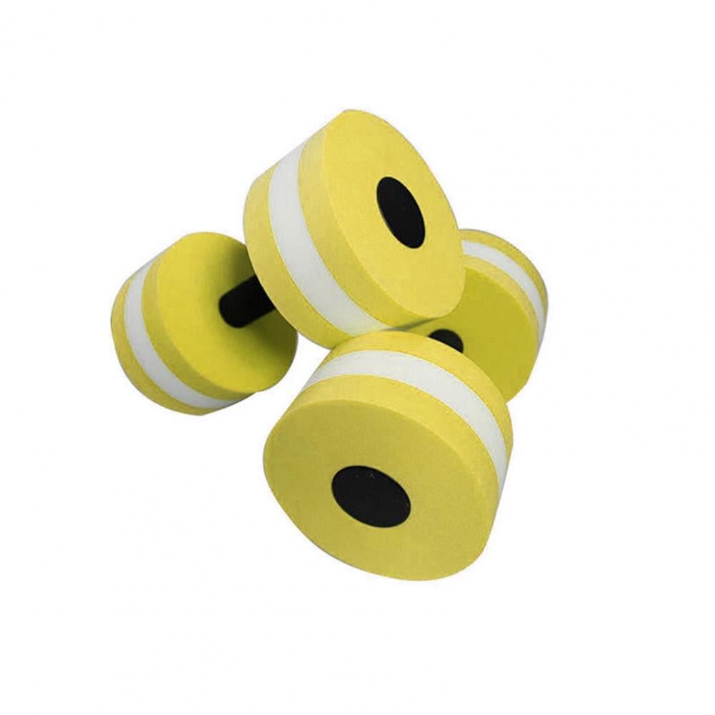 Haltères en mousse imperméable pour exercices aquatiques, outils d&#39;entraînement à haute densité, 2 pièces