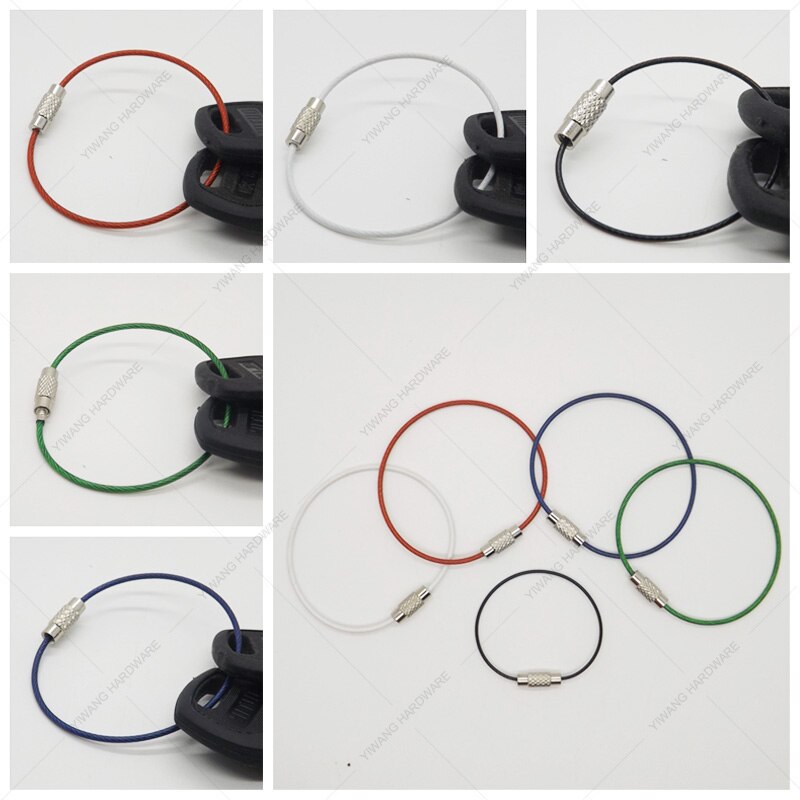 sales well stainless steel wire rope collection ring 10pcs/package hanging ring factory direct
